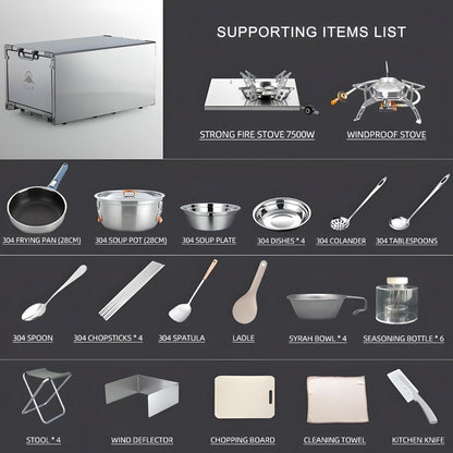 DSARD Portable Magic Kitchen - Mobile Kitchen