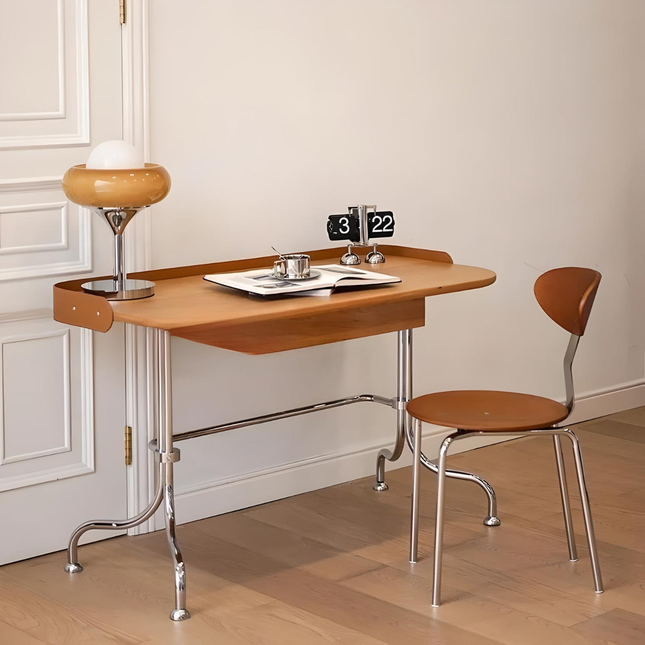 Multi-Purpose Stainless Steel Bauhaus Desk for Home and Office - DSARD