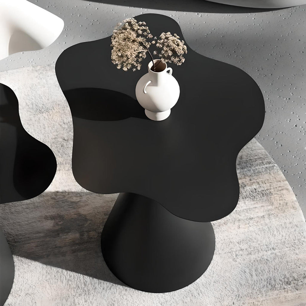 Modern Minimalist Iron Coffee Table – Industrial Living Room
