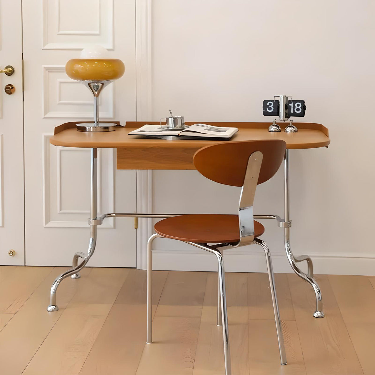 Multi-Purpose Stainless Steel Bauhaus Desk for Home and Office - DSARD