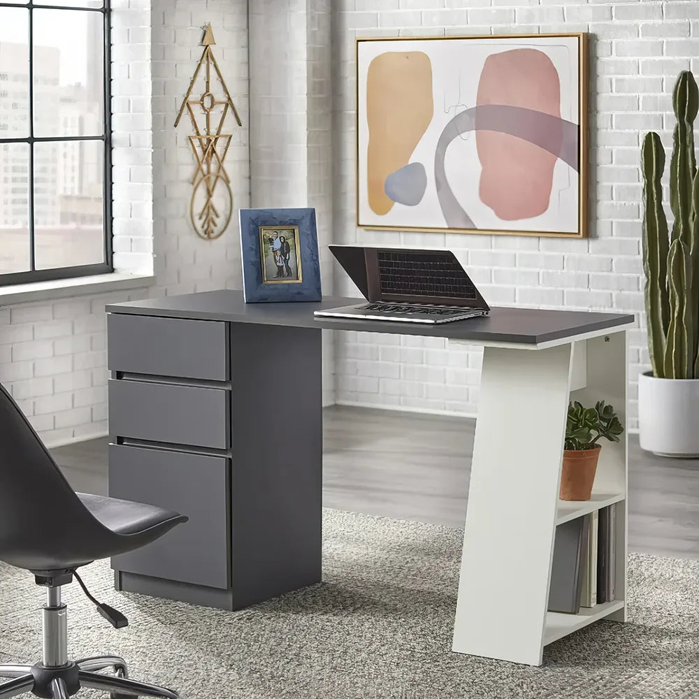 Multi-Functional Como Writing Desk with Spacious Storage - DSARD