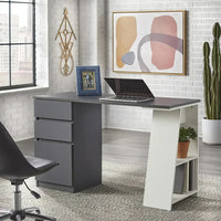 Multi-Functional Como Writing Desk with Spacious Storage - DSARD