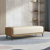 Modern Italian Velvet Ottoman - DSARD