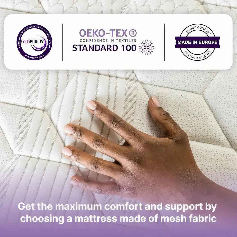 DSARD Victoria Mattress - Luxury Hybrid Mattress for Side Sleepers | Premium Luxury Mattress