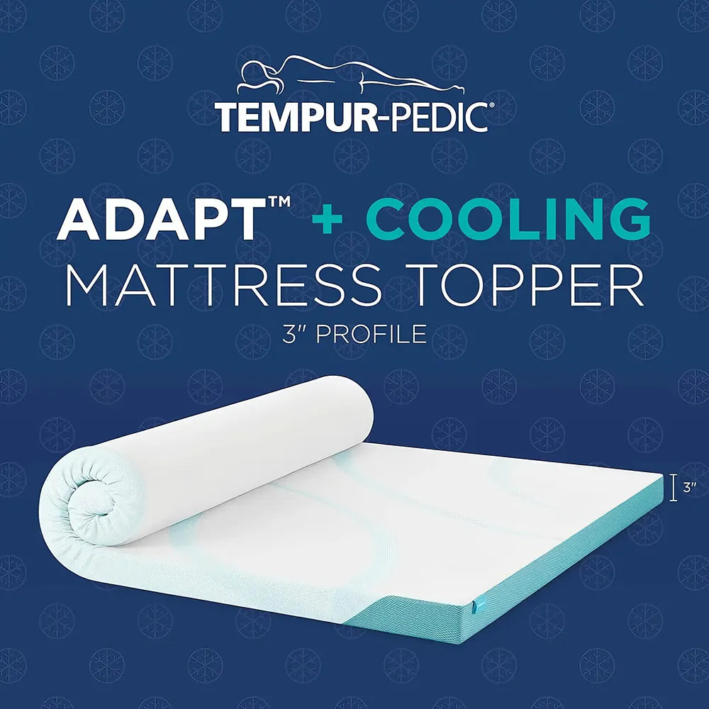 Luxury Cooling Memory Foam Queen Mattress Topper - DSARD