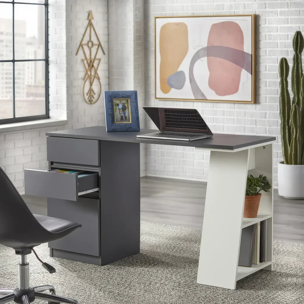 Multi-Functional Como Writing Desk with Spacious Storage - DSARD