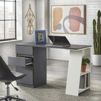 Multi-Functional Como Writing Desk with Spacious Storage - DSARD