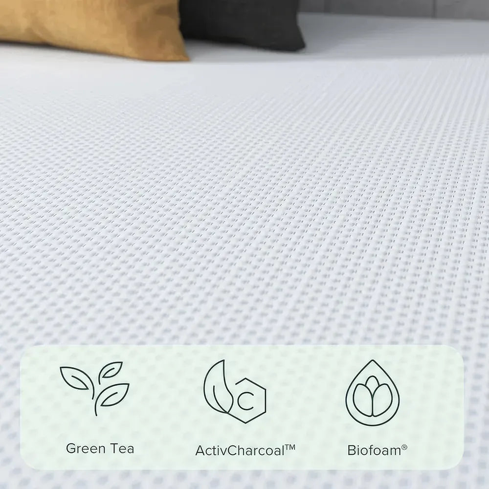 King Size 12 Inch Cooling Gel Memory Foam Mattress - DSARD