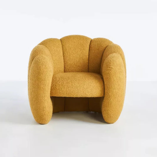 Luxurious Velvet Recliner – Modern Single Seating Sofa Chair - DSARD