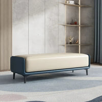 Modern Italian Velvet Ottoman - DSARD