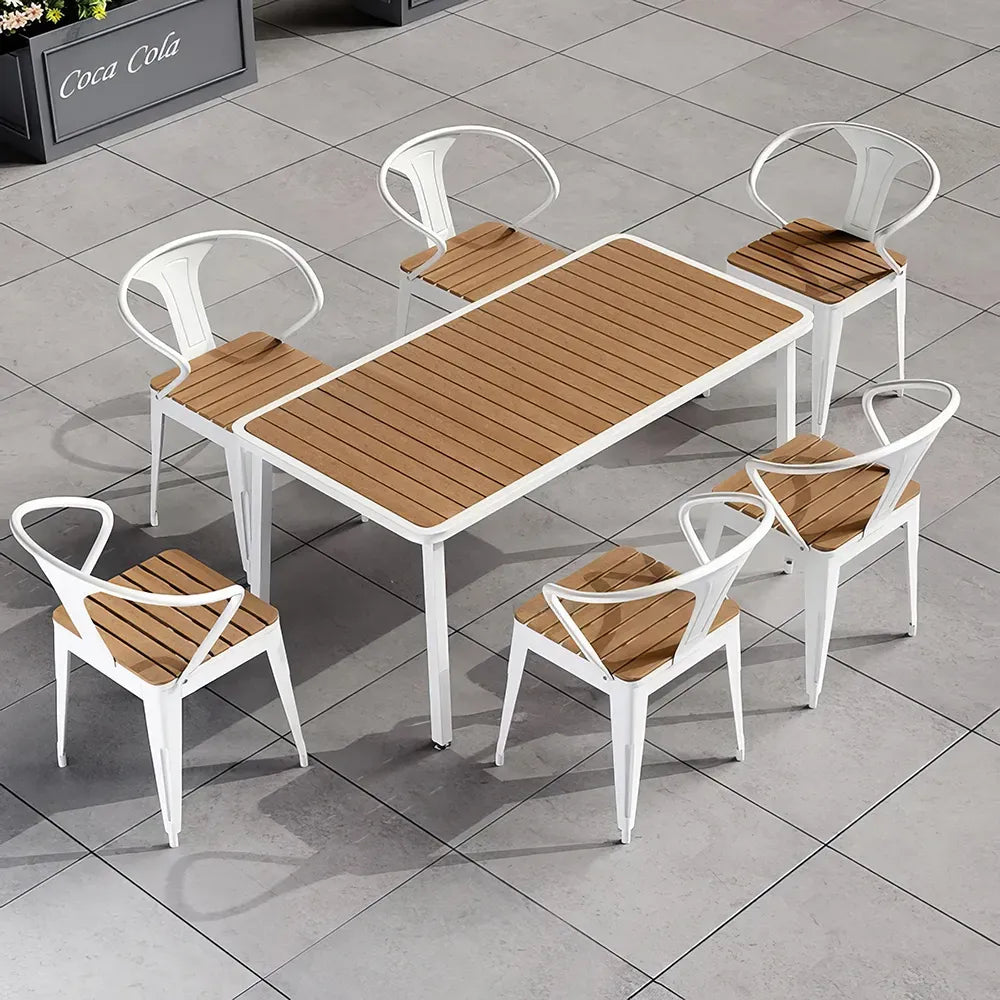 Minimalist Modern Wooden Dining Set - DSARD