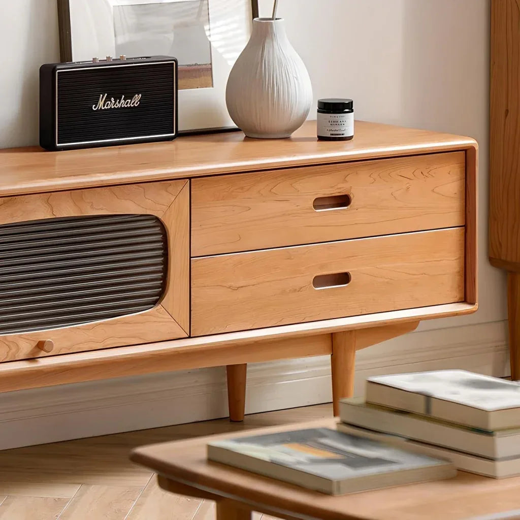 DSARD Modern Nordic Wooden TV Stand - DSARD