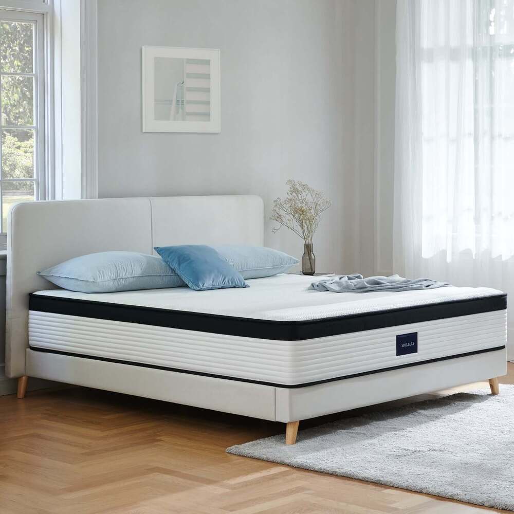 Queen Size 12-inch Innerspring Mattress – Ultimate Comfort & Motion Isolation - DSARD
