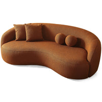 Modern Scandinavian-Style Velvet Sofa – Luxury Home Furniture with Free Shipping - DSARD