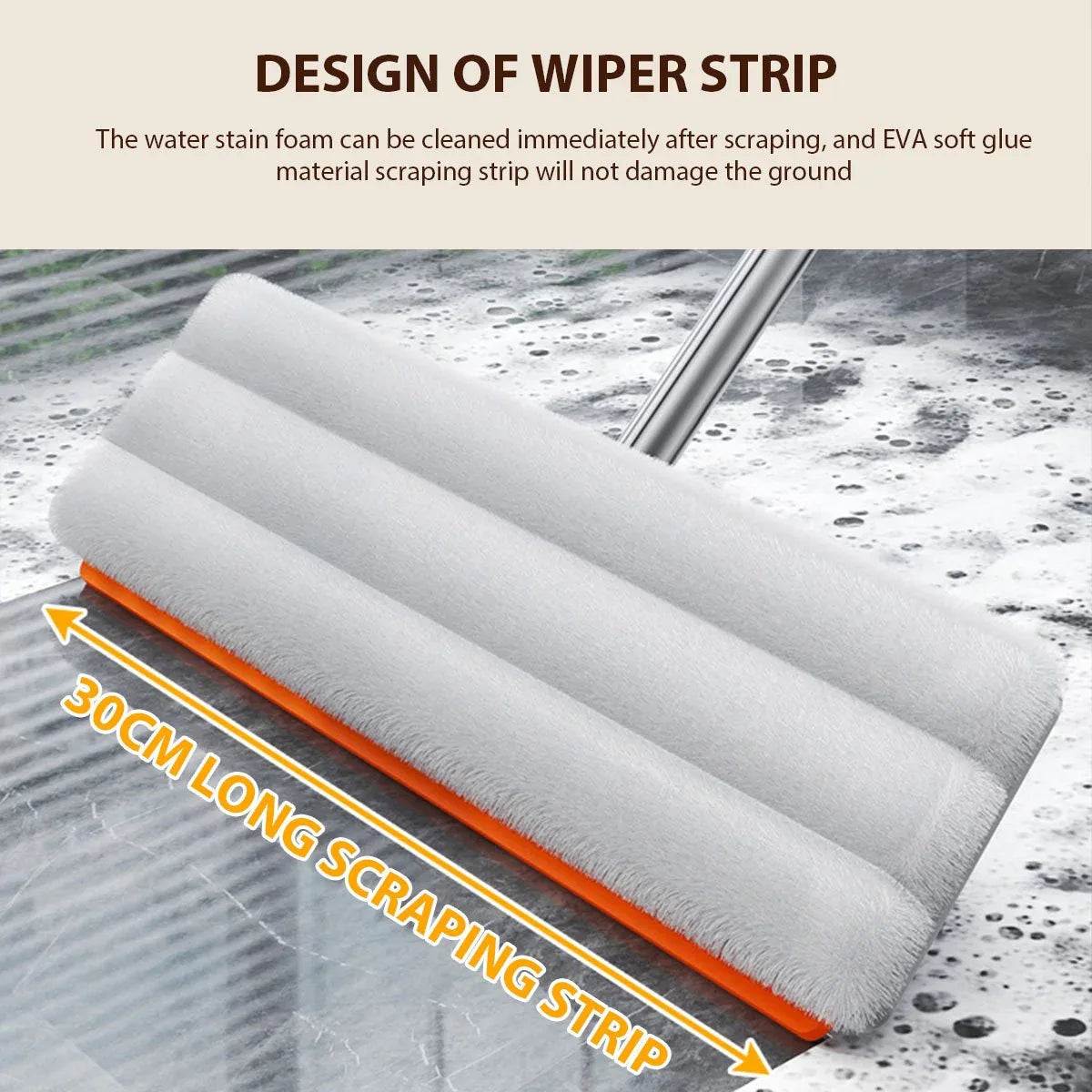 360 Rotating Flat Mop with Washable Microfiber Cloth & Handfree Mop Bucket Set - DSARD