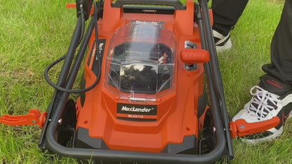 DSARD 20V Cordless 13″ Electric Lawn Mower with Brushless Motor & Dual Batteries