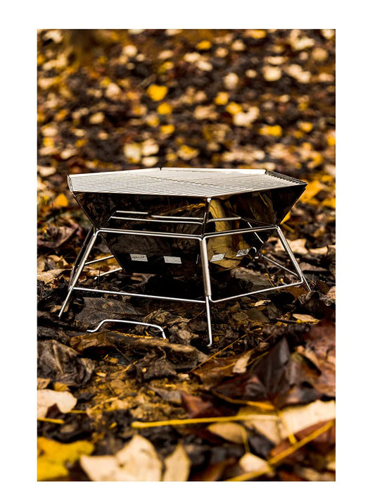 DSARD Portable Stainless Steel Hexagonal BBQ Grill
