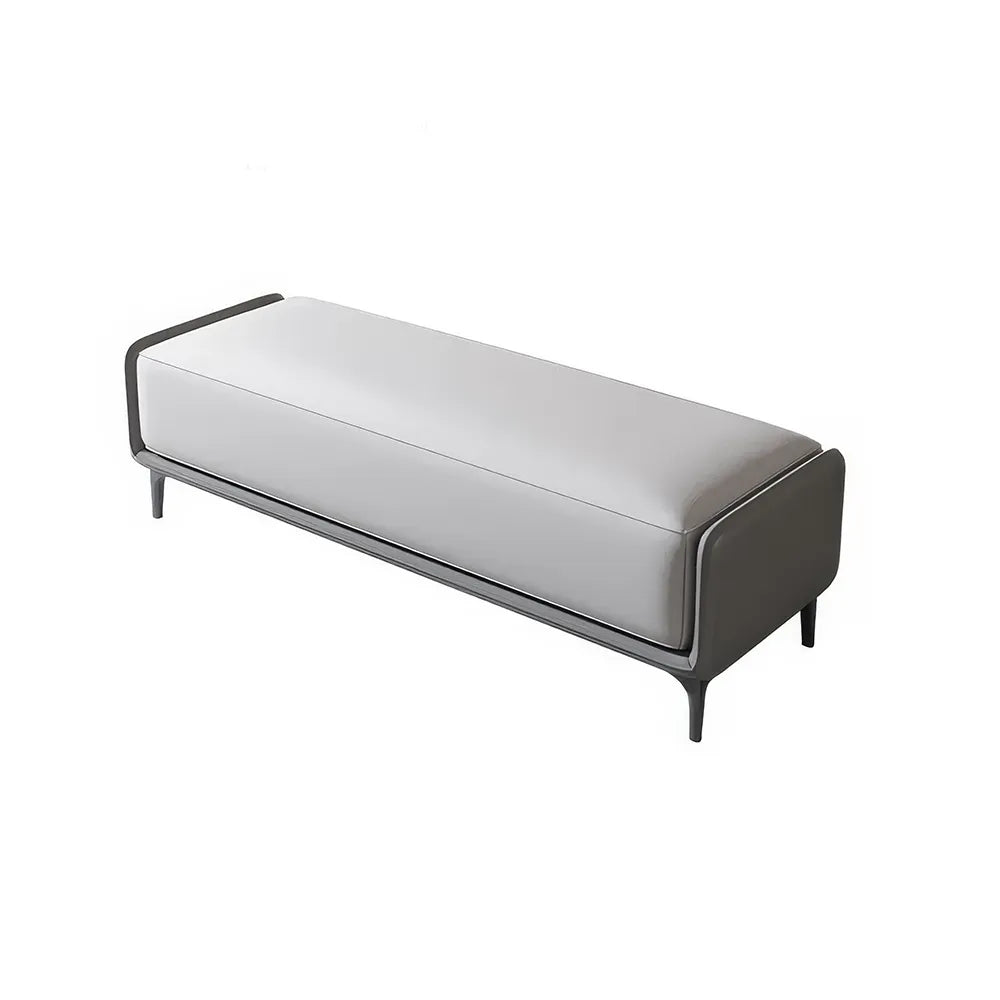 Modern Italian Velvet Ottoman - DSARD