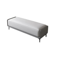 Modern Italian Velvet Ottoman - DSARD