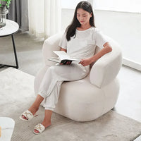 Luxury Velvet U-Shaped Single Sofa Chair for Modern Living Spaces - DSARD