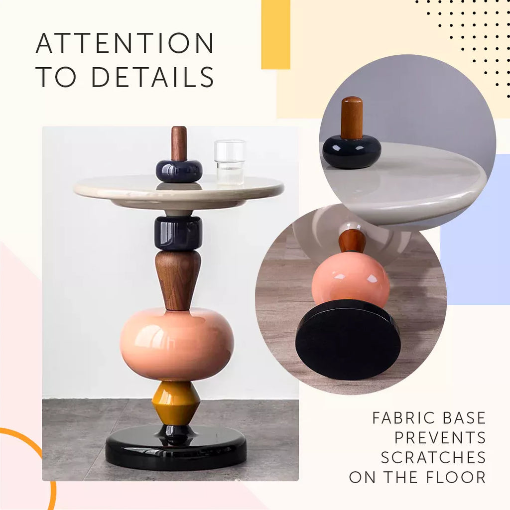 Nordic Creative Side Table – Modern Minimalist Accent