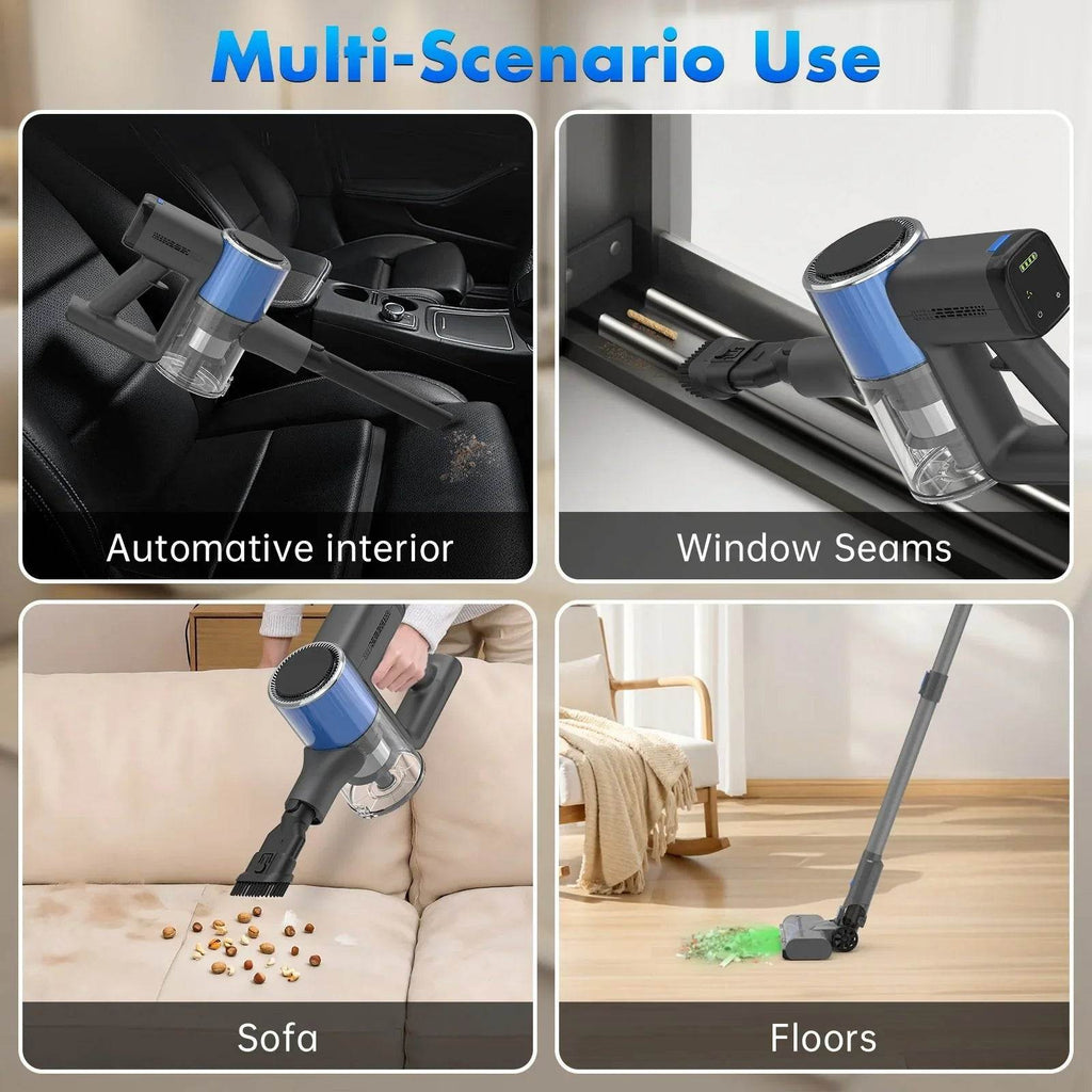 25Kpa Cordless Upright Vacuum Cleaner - DSARD
