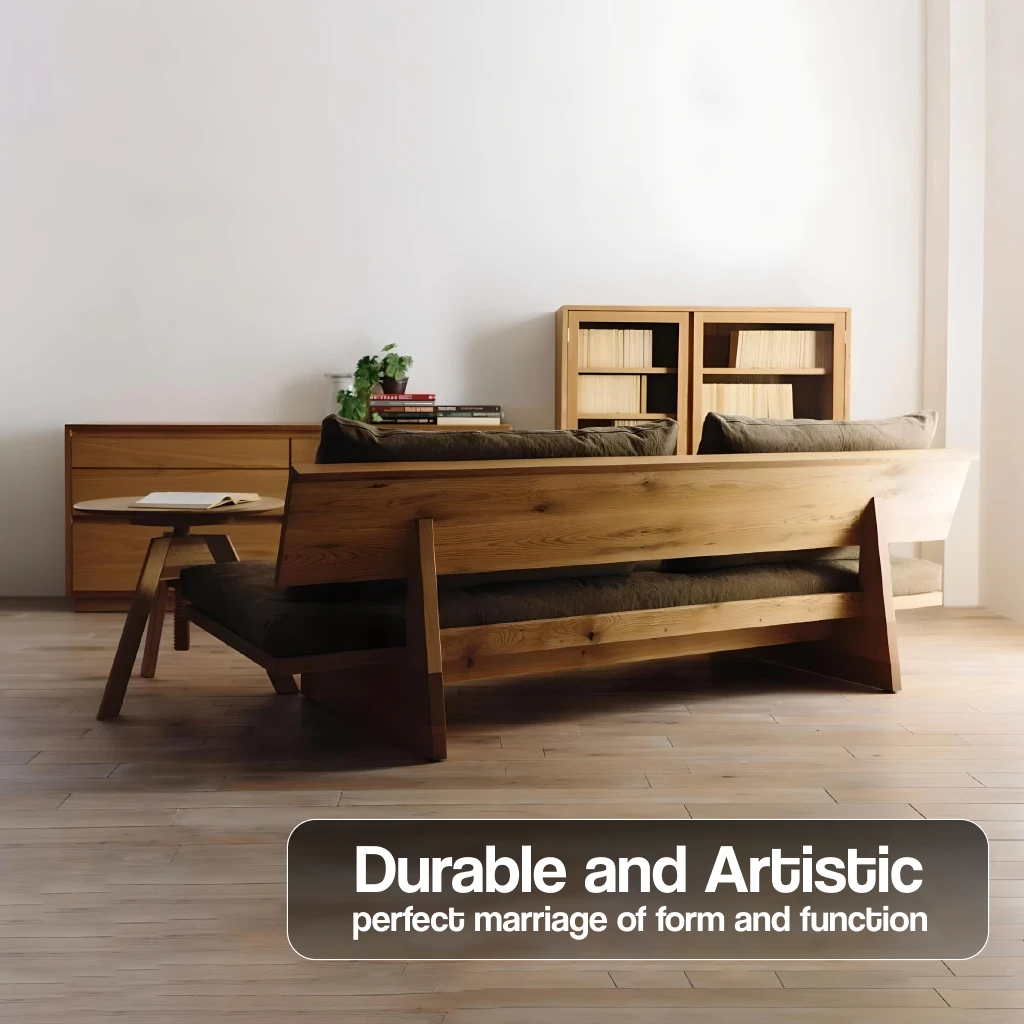 Modern Countryside Solid Wood Sofa - DSARD