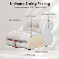 Modern Morocco Velvet Sofa Chair - DSARD