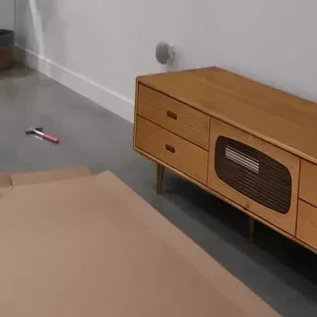 DSARD Modern Nordic Wooden TV Stand - DSARD